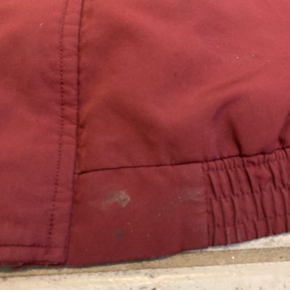 💜 Vintage VATS Sherwood Soccer Team Jacket Windbreaker Maroon/Burgundy Size L - Picture 10 of 10